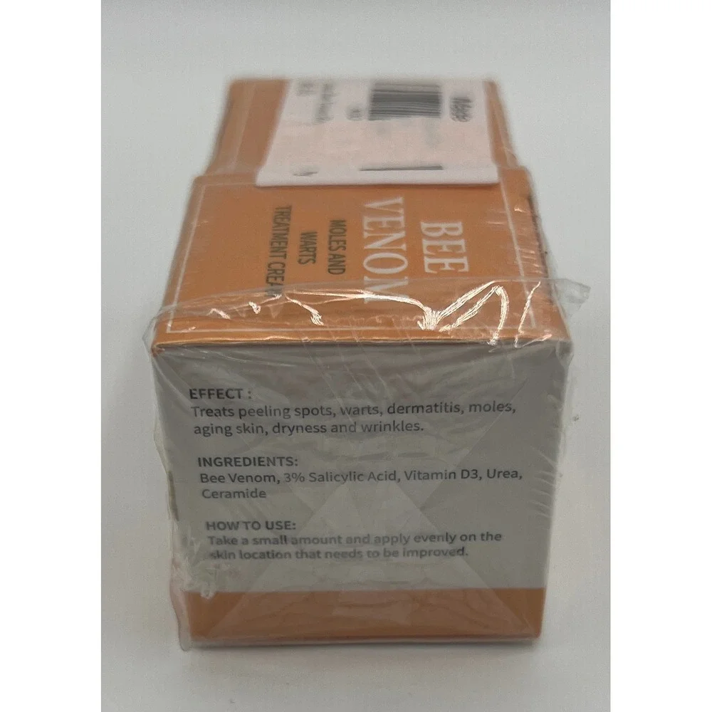 Lenaro Bee Venom Moles and Warts Treatment Cream 2 Pack Salicylic Acid D3